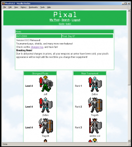The Pixal home, at the end of the first year The Pixal home, at the end of the first year